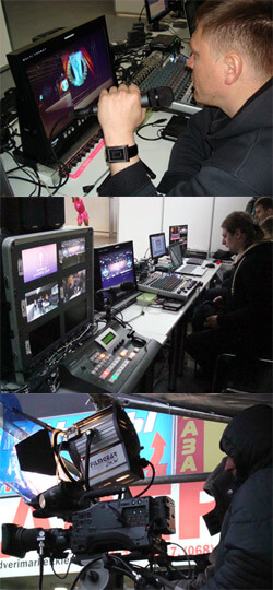 Организация и проведение интернет трансляции HD/SD