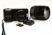 Blackmagic Pocket Cinema Camera 2K с объективом HD LUMIX 14-140mm f/4-5.8