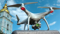 Аренда квадрокоптера DJI Phantom 4 от Rmedia