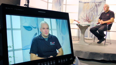 Аренда видеомонитора от Rmedia. На съемочной площадке монитор TV Logic LVM-170W (SDI HD)