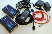 Аккумуляторы, сетевое питание, кабель SDI/HDMI - входит в комплект аренды беспроводной системы передачи видеосигнала PRO-X Wonderland XW-HDU05 