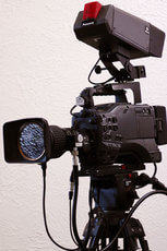 Телекамера HD Panasonic AG-HPX 500E в полном студийном обвесе - аренда от Rmedia