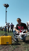 Квадрокоптер DJI PHANTOM 2, оснащен телеметрией и системой мониторинга аэросъемки (Rmedia)