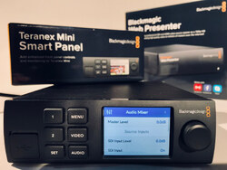 Оборудование для онлайн трансляции: Blackmagic Web Presenter с экранчиком и панелью управления Teranex / Аренда техники для стрима от Rmedia