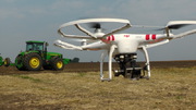 Квадрокоптер DJI PHANTOM 2 на съемках Аграрной выставки 