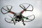 Квадрокоптер (мультикоптер) PHANTOM 2 в воздухе