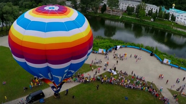 Аэросъемка в Святогорске